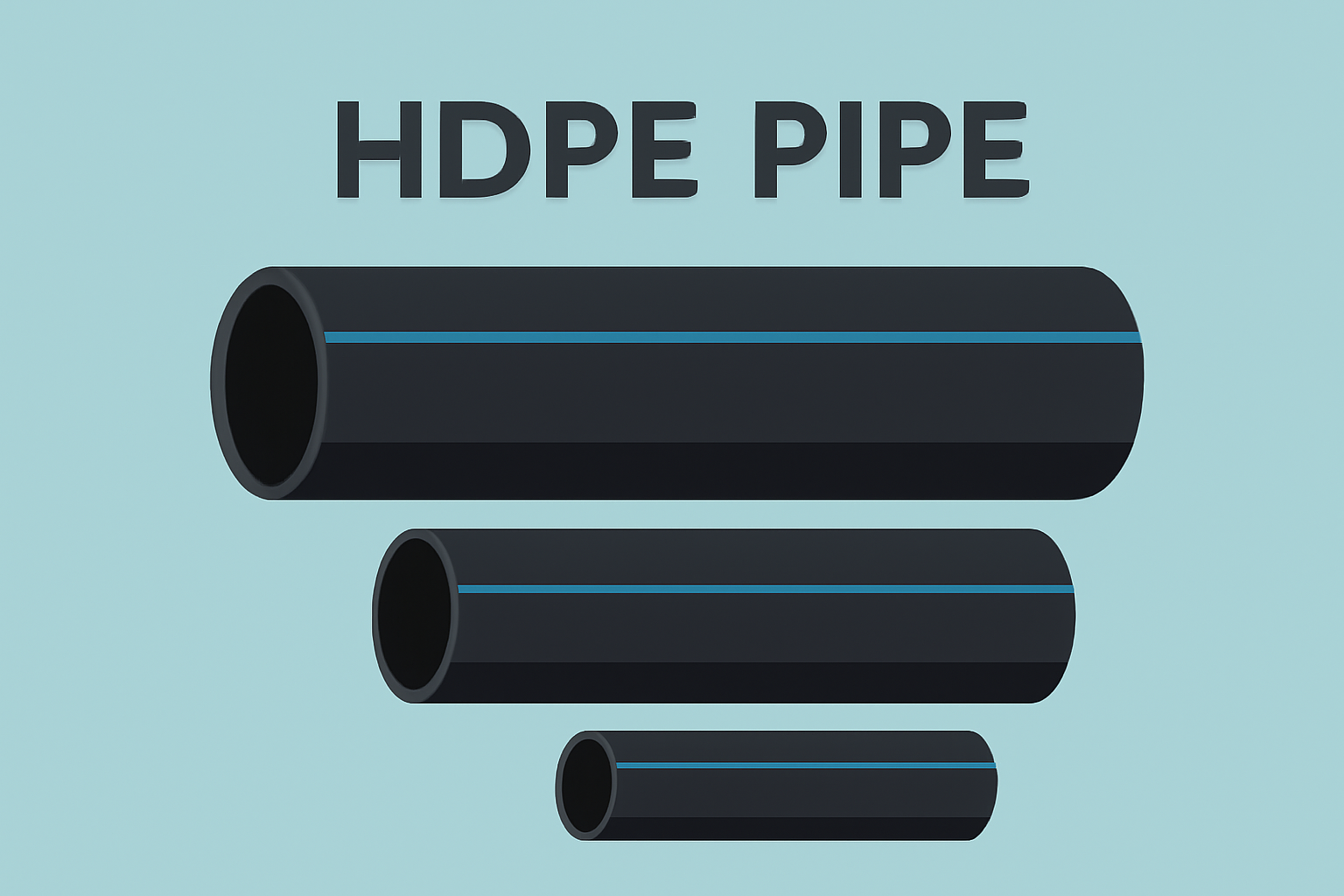 HDPE Pipe Tubo HDPE