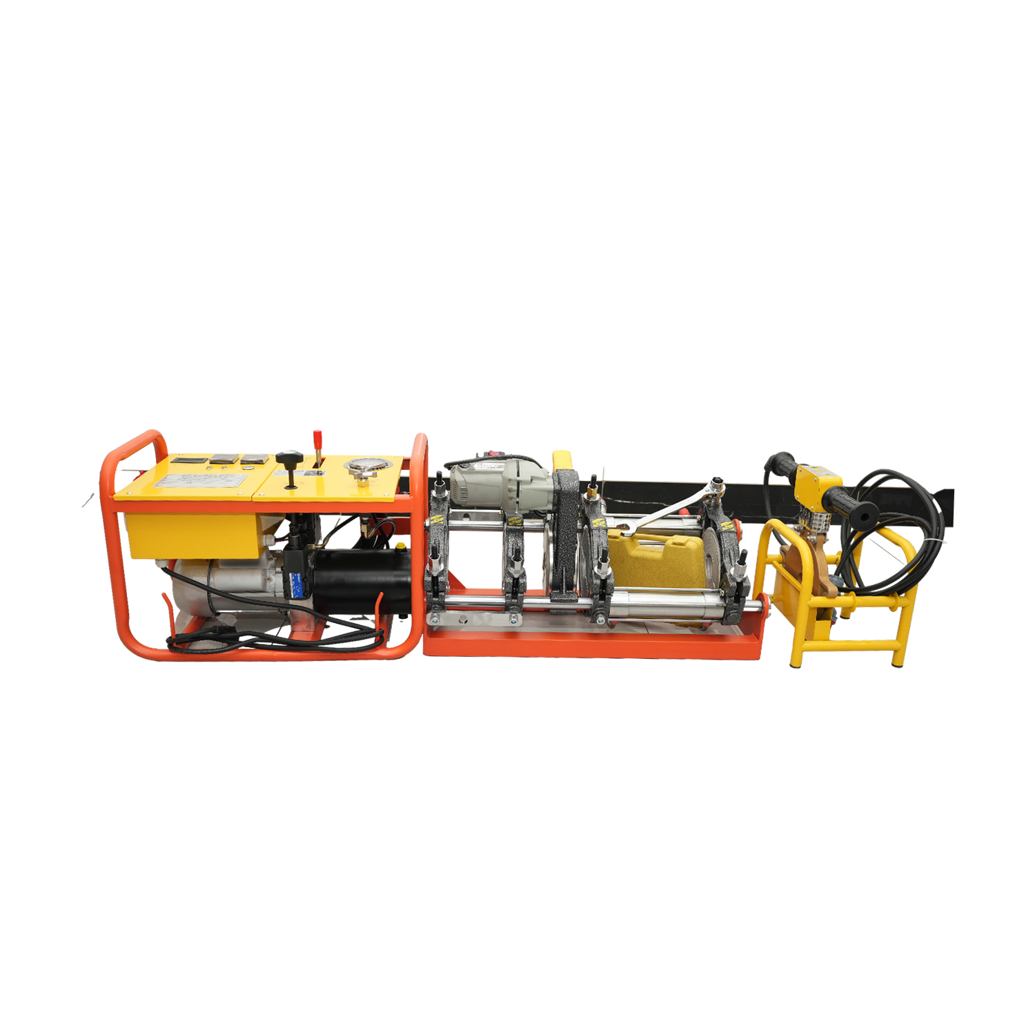 315/1000 Hydraulic Hot-melt Welder for Plastic Pipe Soldador hidráulico de fusão a quente 315/1000 para tubo de plástico