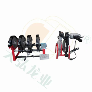 Equipamento manual plástico da fusão da extremidade da máquina de soldadura da tubulação do HDPE HDPE