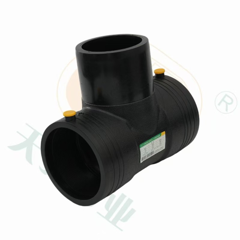 T igual de fusão de extremidade de eletrofusão HDPE100 para abastecimento de água HDPE100