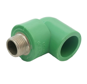 Sistema HVAC PP-R Cotovelo Masculino de Alta Pressão