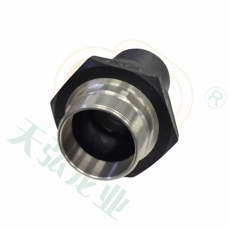 HDPE Male Thread Coupler for Water Supply with Stainless Steel Inner Part Pn16 SDR11