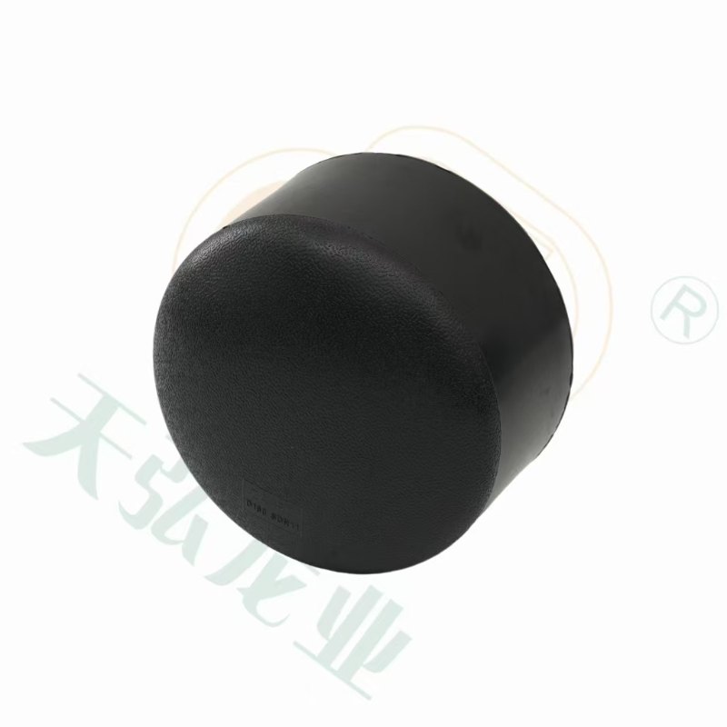  Tampa final do tubo HDPE DN50-630 de alta qualidade para sistemas de abastecimento de água 