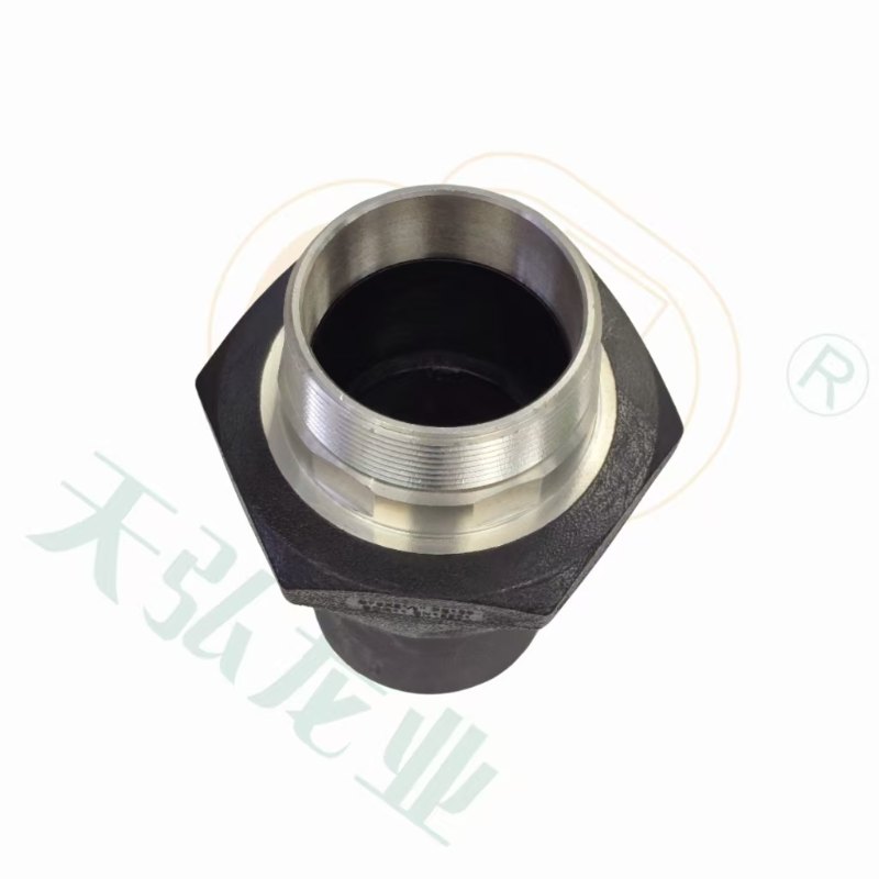 HDPE Male Thread Coupler for Water Supply with Stainless Steel Inner Part Pn16 SDR11