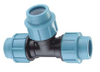 20-110mm Azul Claro PP T igual para irrigação