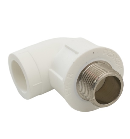 Sistema HVAC PP-R Cotovelo Masculino de Alta Pressão